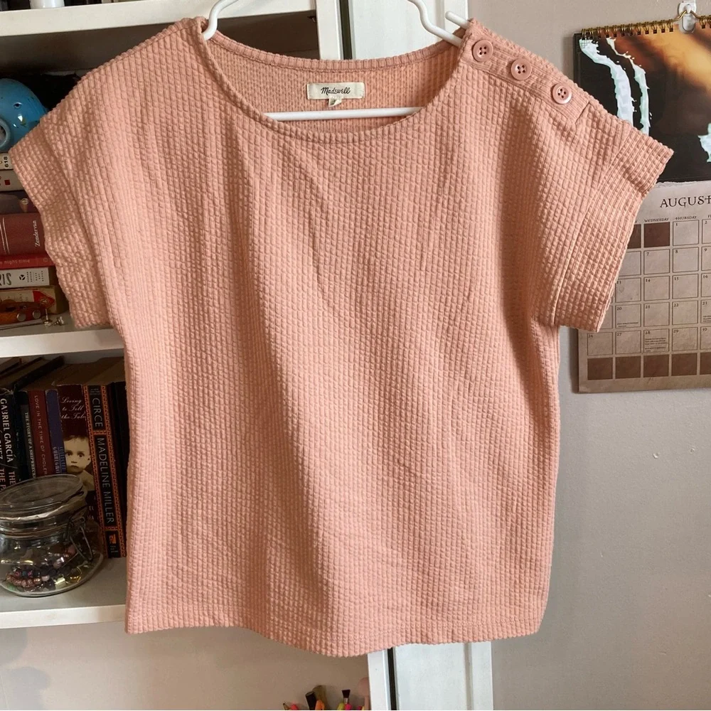 Madewell Ribbed Tee - Picture 9 of 12
